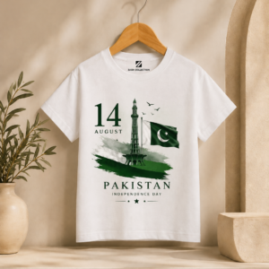 14 August customized T-Shirt for Kids