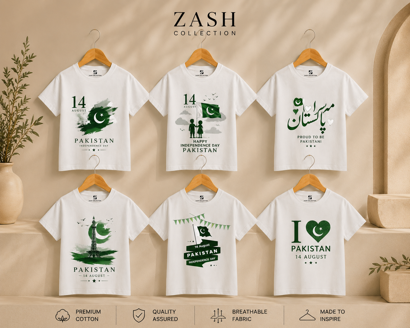 14 August customized T-Shirt for Kids - Image 4
