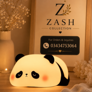 Cute Sleeping Panda Silicone LED Night Lamp